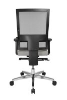 Topstar Bürostuhl Sitness 60, PS69BH W53 Stoff grau, Gestell alu