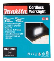 makita DML809 LED Akku-Baustrahler blau/schwarz
