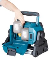 makita DML809 LED Akku-Baustrahler blau/schwarz