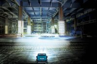 makita ML009G LED Akku-Baustrahler blau/schwarz