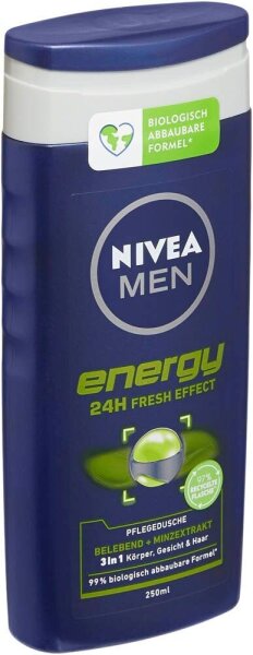 NIVEA MEN energy 3in1 Duschgel 250 ml