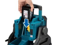 makita DML811 LED Akku-Baustrahler blau/schwarz