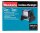 makita DML811 LED Akku-Baustrahler blau/schwarz