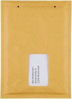 aroFOL® WIN Luftpolstertaschen 4/D braun für DIN A5, 100 St.