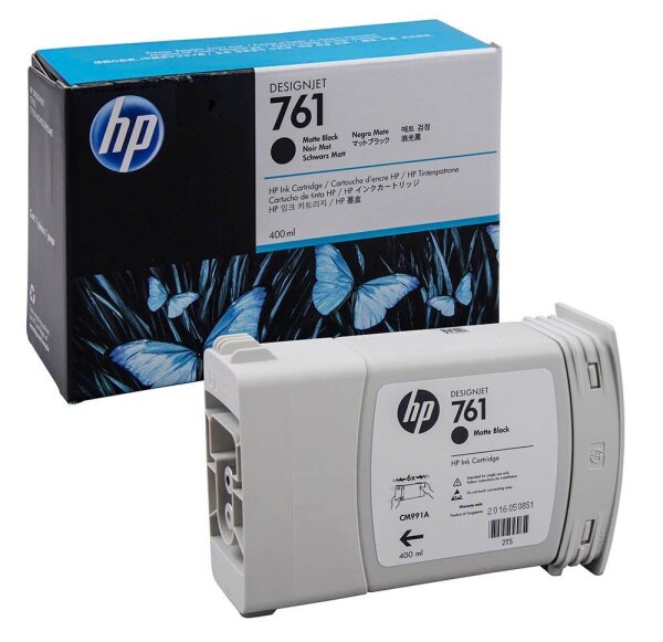 HP 761(CM991A) schwarz matt Druckerpatrone