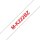 brother Schriftband M-K M-K222 MK222BZ, 9 mm, rot auf weiß, 1 St.