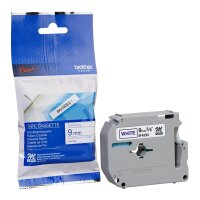 brother Schriftband M-K M-K223 MK223BZ, 9 mm, blau auf...