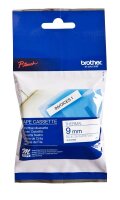 brother Schriftband M-K M-K223 MK223BZ, 9 mm, blau auf...