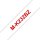 brother Schriftband M-K M-K232 MK232BZ, 12 mm, rot auf weiß, 1 St.