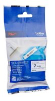 brother Schriftband M-K M-K233 MK233BZ, 12 mm, blau auf...
