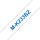 brother Schriftband M-K M-K233 MK233BZ, 12 mm, blau auf weiß, 1 St.