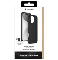 bigben Handy-Cover für Apple iPhone 16 Pro Max schwarz