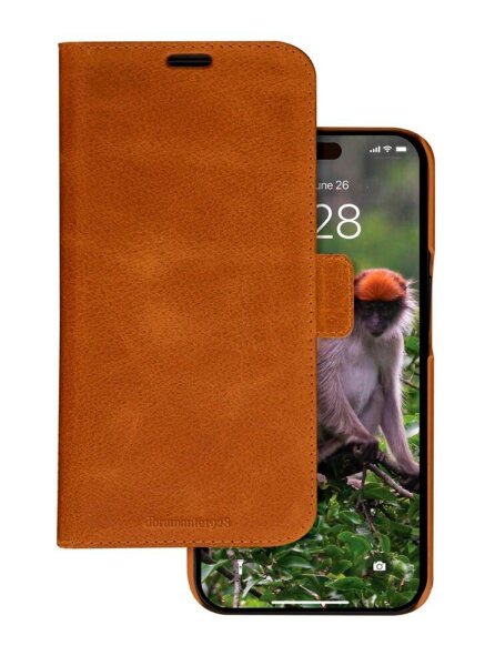 dbramante1928 LYNGE Handyhülle für Apple iPhone 15 braun
