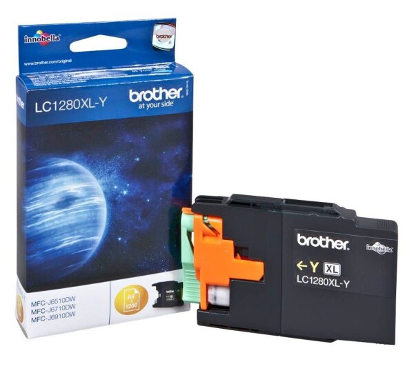 brother LC-1280XLY gelb Druckerpatrone