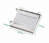 tarifold Ringbuchmechaniken DIN A4 silber magnetisch, 2 St.