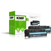 KMP H-T122D  schwarz Toner kompatibel zu HP 304A...