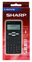 SHARP EL-W531TG Wissenschaftlicher Taschenrechner schwarz/weiß