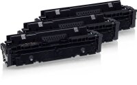 KMP H-T242XCMY  cyan, magenta, gelb Toner kompatibel zu HP 410X (CF252XM), 3er-Set
