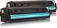 KMP H-T189DX  schwarz Toner kompatibel zu HP 312X (CF380XD), 2er-Set