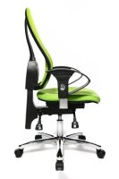 Topstar Bürostuhl Sitness® 15, ST19UG05 Stoff grün, Gestell chrom