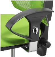 Topstar Bürostuhl Sitness® 15, ST19UG05 Stoff grün, Gestell chrom