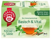 TEEKANNE Basisch & Vital Bio-Tee 18 Portionen