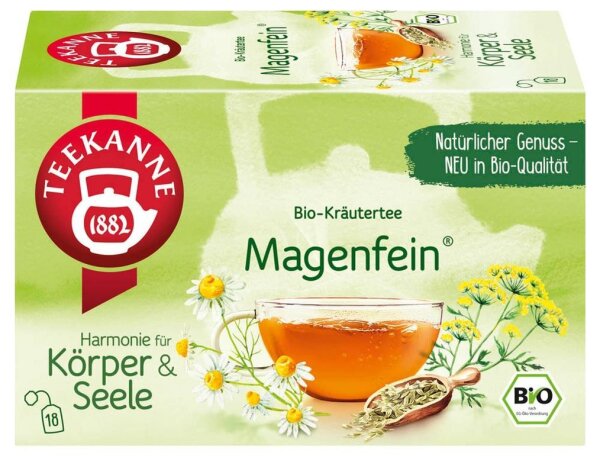 TEEKANNE Magenfein Bio-Tee 18 Portionen