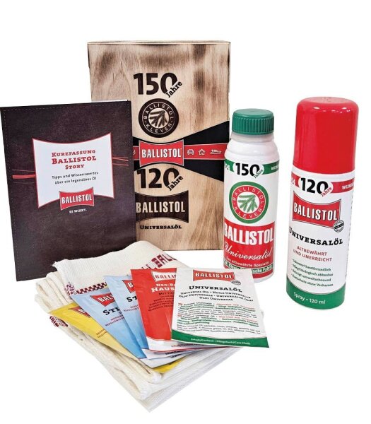 BALLISTOL Jubiläumsbox Universalöl  Schmiermittel, 1 Boxen