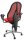 Topstar Bürostuhl Sitness® 15, ST19UG21 Stoff rot, Gestell chrom