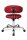 Topstar Bürostuhl Sitness® 40, ST290W51 Stoff rot, Gestell chrom