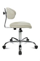 Topstar Bürostuhl Sitness® 40, ST290W53 Stoff grau, Gestell chrom
