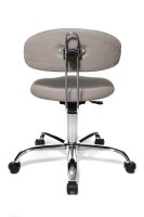 Topstar Bürostuhl Sitness® 40, ST290W53 Stoff grau, Gestell chrom