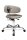 Topstar Bürostuhl Sitness® 40, ST290W53 Stoff grau, Gestell chrom