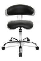 Topstar Bürostuhl Sitness® 40, ST290D10 Kunstleder schwarz, Gestell chrom