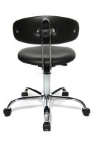 Topstar Bürostuhl Sitness® 40, ST290D10 Kunstleder schwarz, Gestell chrom