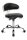 Topstar Bürostuhl Sitness® 40, ST290D10 Kunstleder schwarz, Gestell chrom