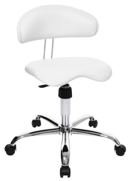 Topstar Bürostuhl Sitness® 40, ST290D16 Kunstleder weiß, Gestell chrom