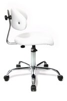 Topstar Bürostuhl Sitness® 40, ST290D16 Kunstleder weiß, Gestell chrom
