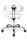 Topstar Bürostuhl Sitness® 40, ST290D16 Kunstleder weiß, Gestell chrom