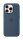 Apple Silikon Case Handy-Cover für Apple iPhone 16 Pro denim