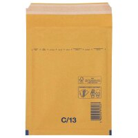 VP Luftpolstertaschen C/13 braun für DIN A6, 100 St.