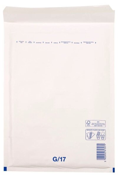 VP Luftpolstertaschen G/17 weiß für DIN A4, 100 St.