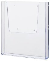 helit Wandprospekthalter transparent DIN A4 22,5 x 3,9 x...