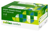 Satino Papierhandtücher 277420 comfort Lagen-Falzung...