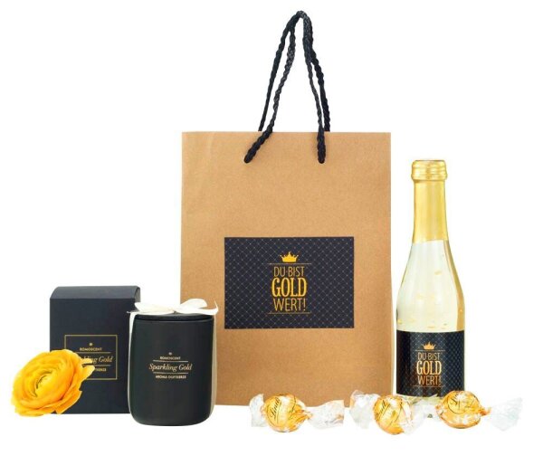 RÖMER PRÄSENTE  Du bist Gold wert Tüte Geschenkset
