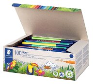 STAEDTLER Noris® 326 Filzstifte farbsortiert, 100 St.