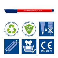 STAEDTLER Noris® 326 Filzstifte farbsortiert, 100 St.
