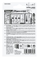 tesa Powerstrips XL Eckig Klebehaken für max. 3,0 kg, 36,1 x 29,7 mm, 1 St.