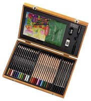 DERWENT Sketching Academy Bleistift-Set B, H, HB, 2H, 2B,...
