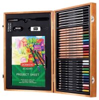 DERWENT Sketching Academy Bleistift-Set B, H, HB, 2H, 2B, 5H, 4H, 3H, 3B, 4B, 5B